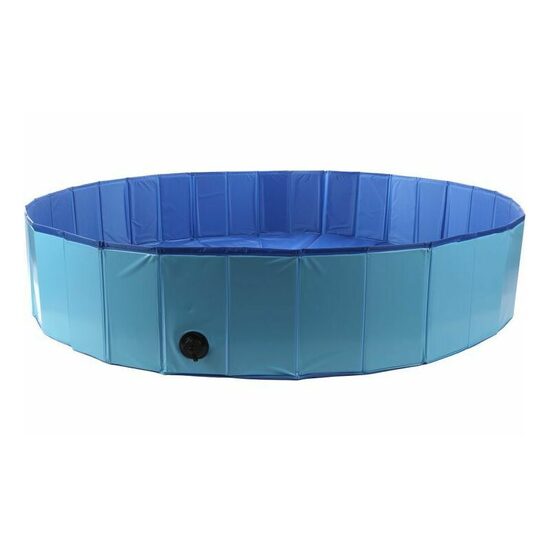 FLAMINGO dog pool, blue, 160x30cm